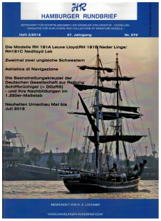 Nr. 272 Heft 3-2018 47. Jahrgang; Hamburger Rundbrief (1 St.)